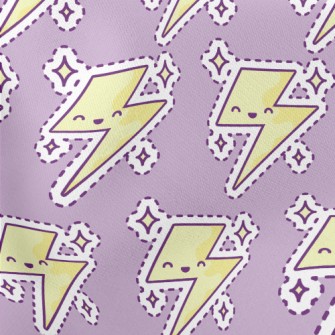 Smiley Lightning Lightweight Cotton Poplin