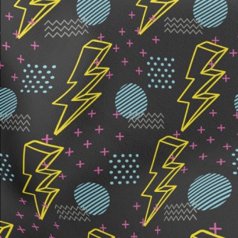 Three-dimensional Lightning Lightweight Cotton Poplin