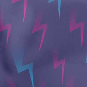 Dark Fluorescent Lightning Lightweight Cotton Poplin