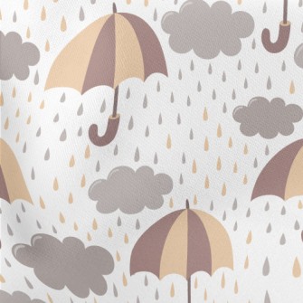 Two Color Umbrella Lightweight Cotton Poplin