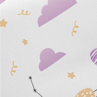 Rotating Mini Planet Midweight Cotton Poplin