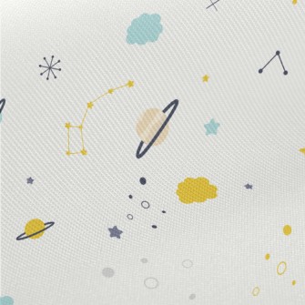Small Mini Planet Midweight Cotton Poplin
