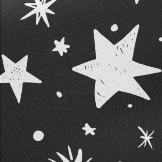 Crayon Stars Midweight Cotton Poplin