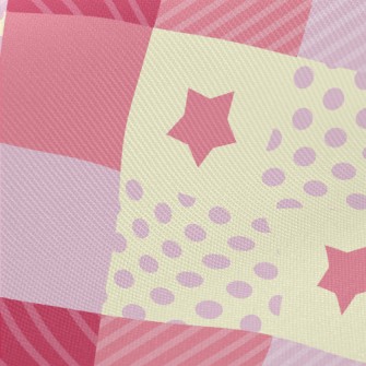 Star Interlaced Grid Midweight Cotton Poplin