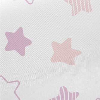 Dotted Striped Star Midweight Cotton Poplin