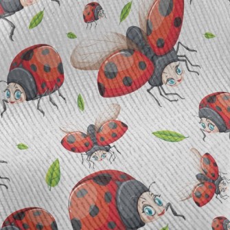 Lively Big-eyed Ladybug Standard Corduroy