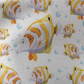 Pout Striped Fish Waterproof Canvas