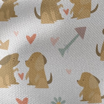 Love At First Sight Dog Waterproof Canvas