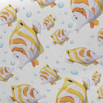 Pout Striped Fish Twill