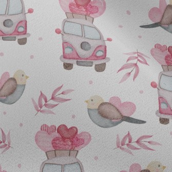 Love Gift Home Delivery Car Chiffon