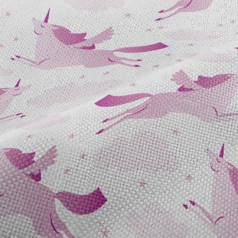 Elegant Flying Unicorn Performance Linen