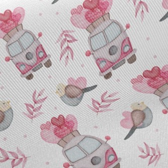 Love Gift Home Delivery Car Twill