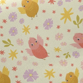 Lively Flying Bird Twill