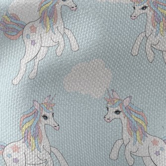 Fantasy Rainbow Unicorn Waterproof Canvas