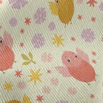 Lively Flying Bird Standard Corduroy