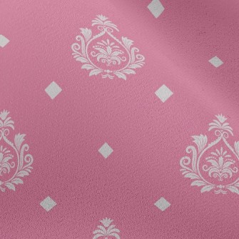 Royal Ornate Flowers Chiffon