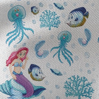 Jellyfish Mermaid Waterproof Canvas