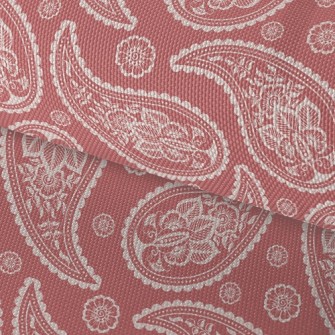 Warm Paisley Flower Waterproof Oxford