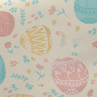 Easter Painted Eggs Twill