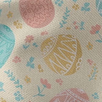 Easter Painted Eggs Waterproof Canvas