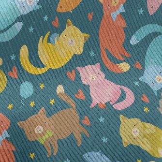 Colorful And Cute Kittens Standard Corduroy