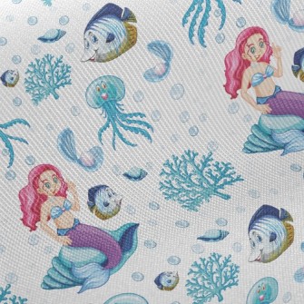 Jellyfish Mermaid Twill