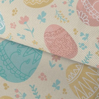 Easter Painted Eggs Waterproof Oxford