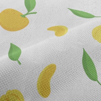 Peel Sweet Oranges Performance Linen