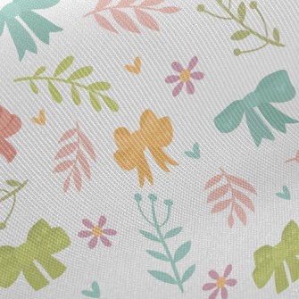 Butterfly Flower World Twill