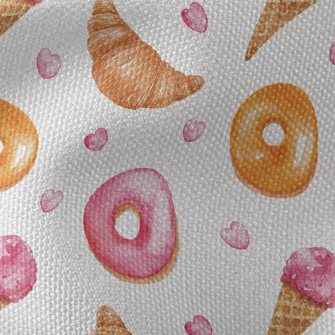 Delicious Ice Cream Horns Waterproof Canvas