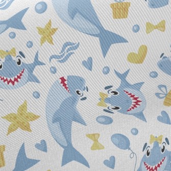Laughing Great White Shark Twill