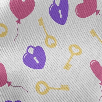 Love Lock Key Standard Corduroy
