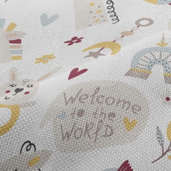 Welcome Baby Bedside Toys Performance Linen