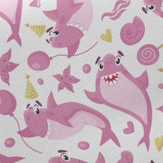 Cute Shark Family Twill
