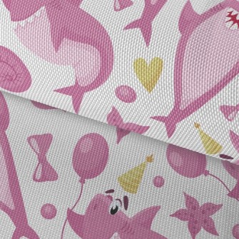 Cute Shark Family Waterproof Oxford