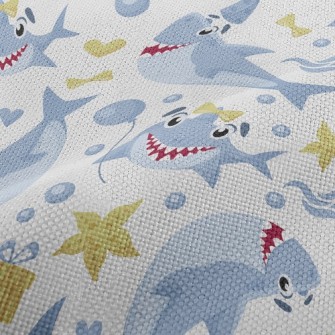 Laughing Great White Shark Performance Linen