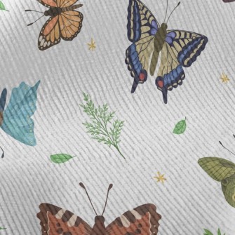 Butterflies Fluttering Standard Corduroy