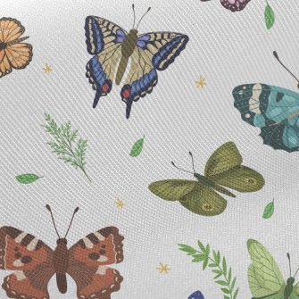 Butterflies Fluttering Twill