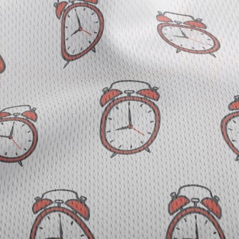 Accurate Time Small Alarm Cloc Athletic Mesh Flat Back