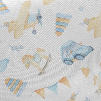 Toy Car Airplane Trojan Twill