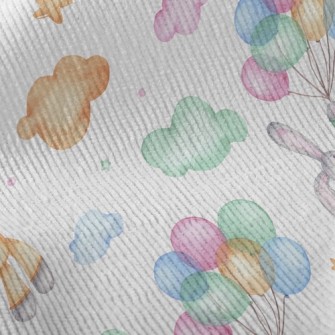 Fairy Balloon Rabbit Standard Corduroy