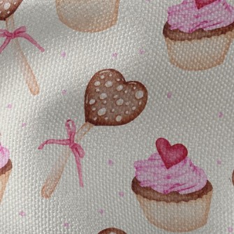 Chocolate Love Cookies Waterproof Canvas