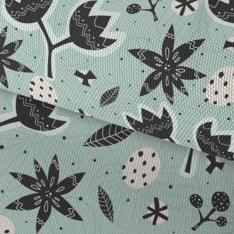 Psychedelic Totem Flowers Waterproof Oxford