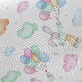 Fairy Balloon Rabbit Twill