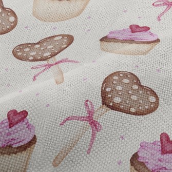 Chocolate Love Cookies Performance Linen