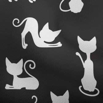 Lazy Cat Silhouette Dobby