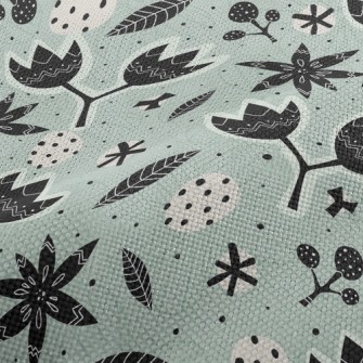 Psychedelic Totem Flowers Performance Linen