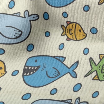 Funny Open Mouth Shark Terry
