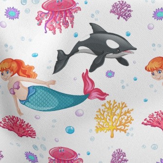 Killer Whales And Mermaids Stretch Ponte