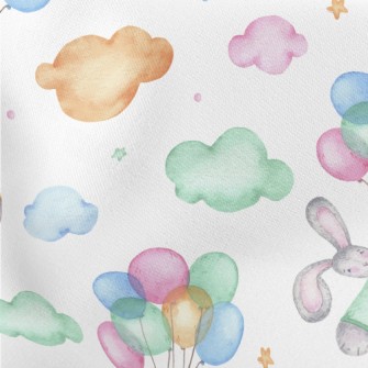 Fairy Balloon Rabbit Stretch Ponte